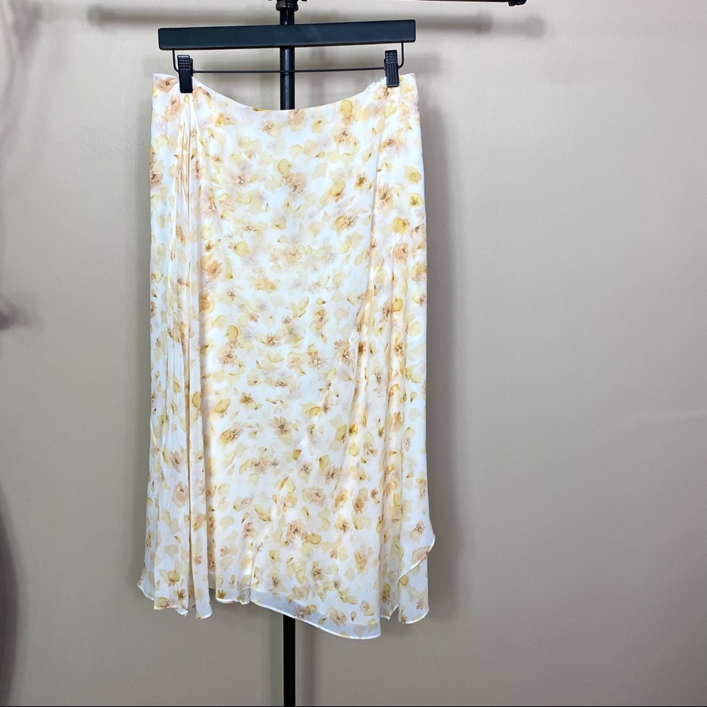 Vince Pressed Peral Panel Skirt - Picture 2 of 5